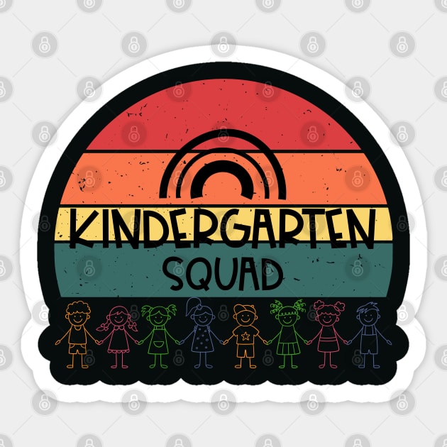 KINDERGARTEN TEACHER Sticker by Mindy Store